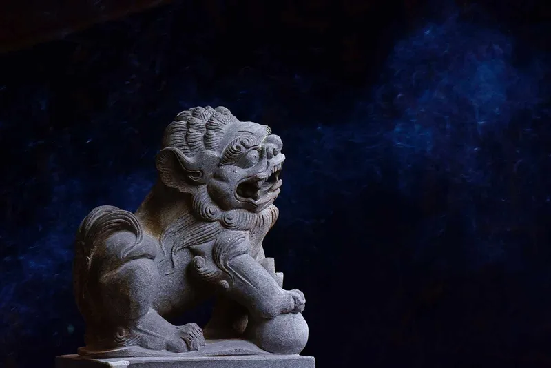 Guardian Lion Statue Guardian Lion Statue